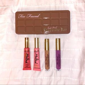 Authentic Too Faced Chocolate Bar Palette set